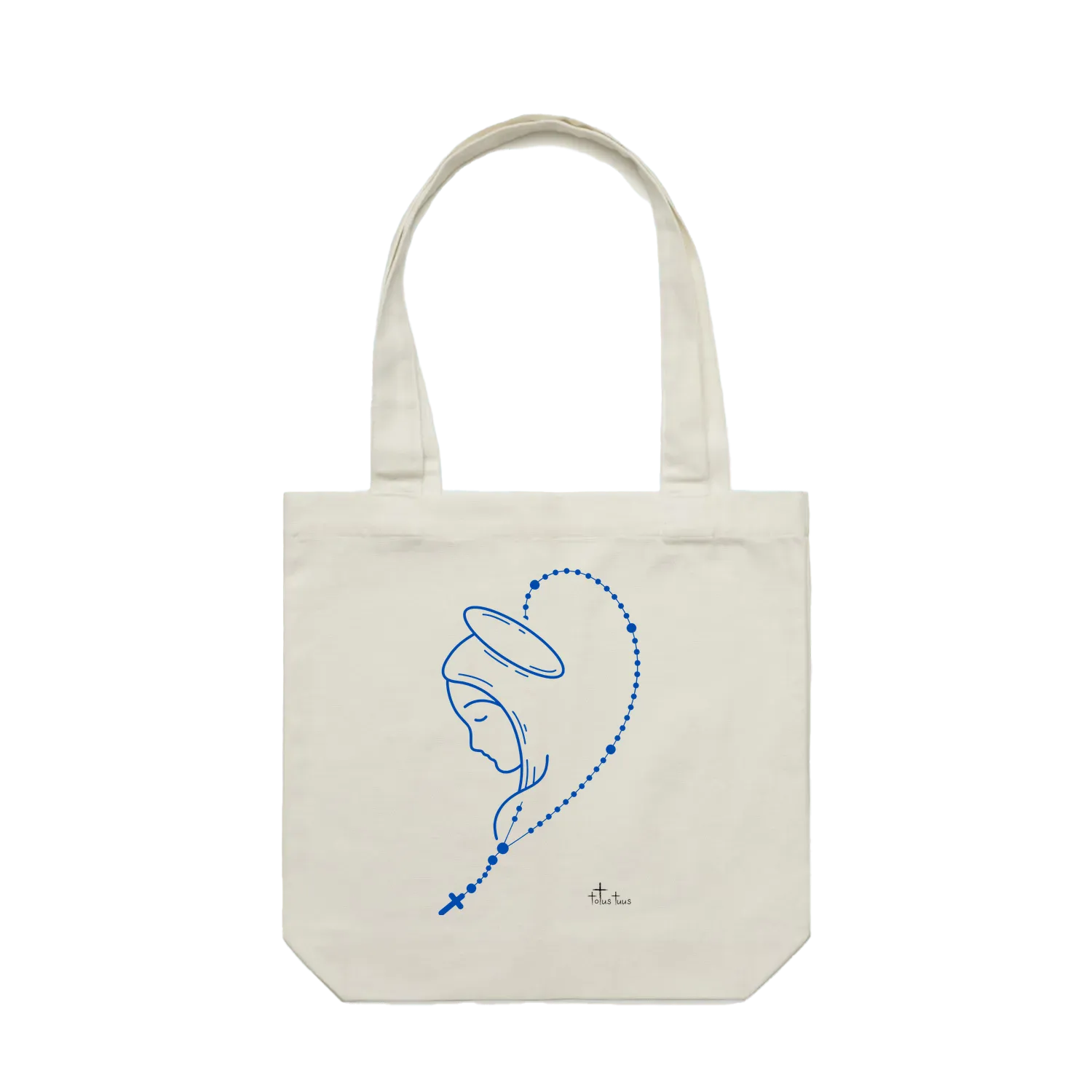 Cream front flat lay